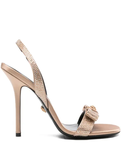 Versace medallion-embellishment sandals
