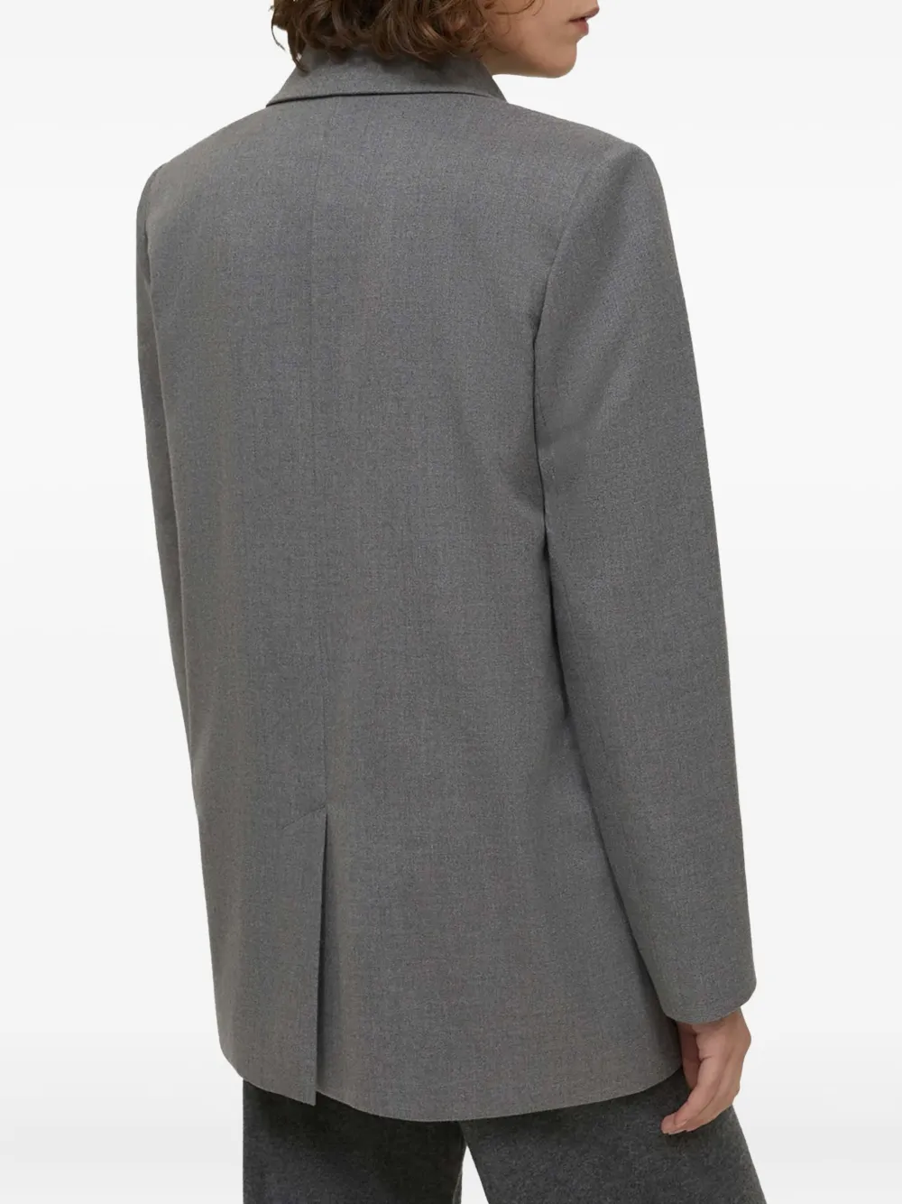 Pennyblack Double-breasted Coat In Gray