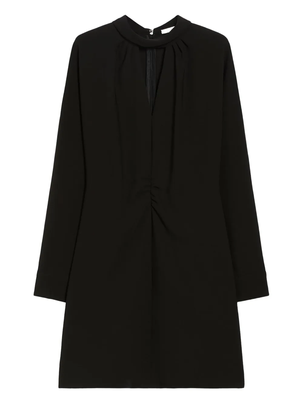 Pennyblack V-neck Midi Dress In Black