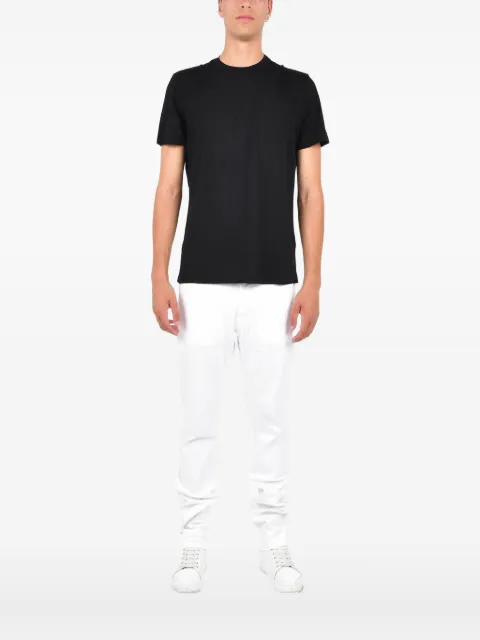Low Brand playera con cuello redondo