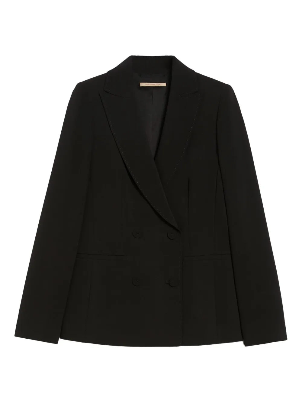 Pennyblack Double-breasted Coat In Black
