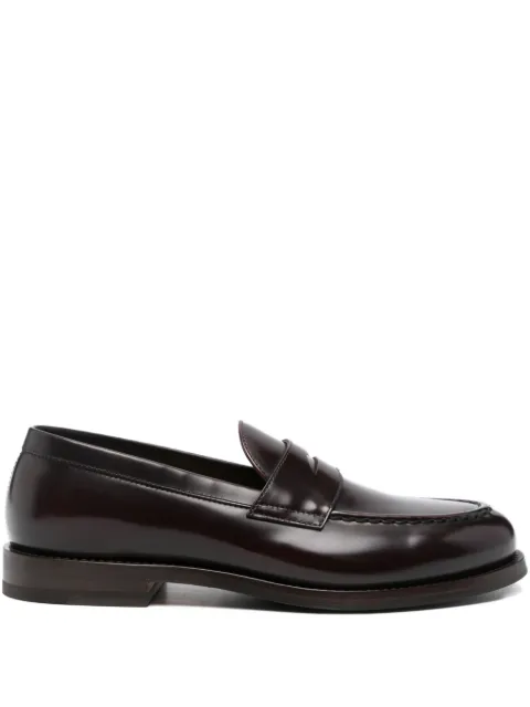 Henderson Baracco mocasines penny de piel