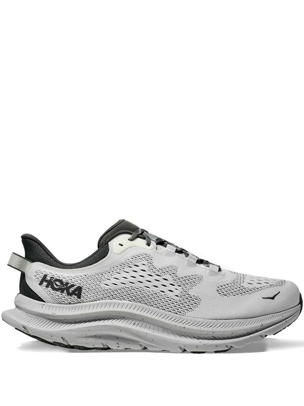 HOKA perforated-detailing sneakers Grey
