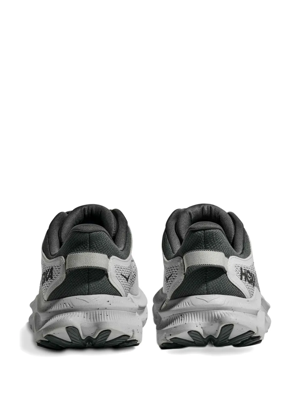 HOKA perforated-detailing sneakers Grey