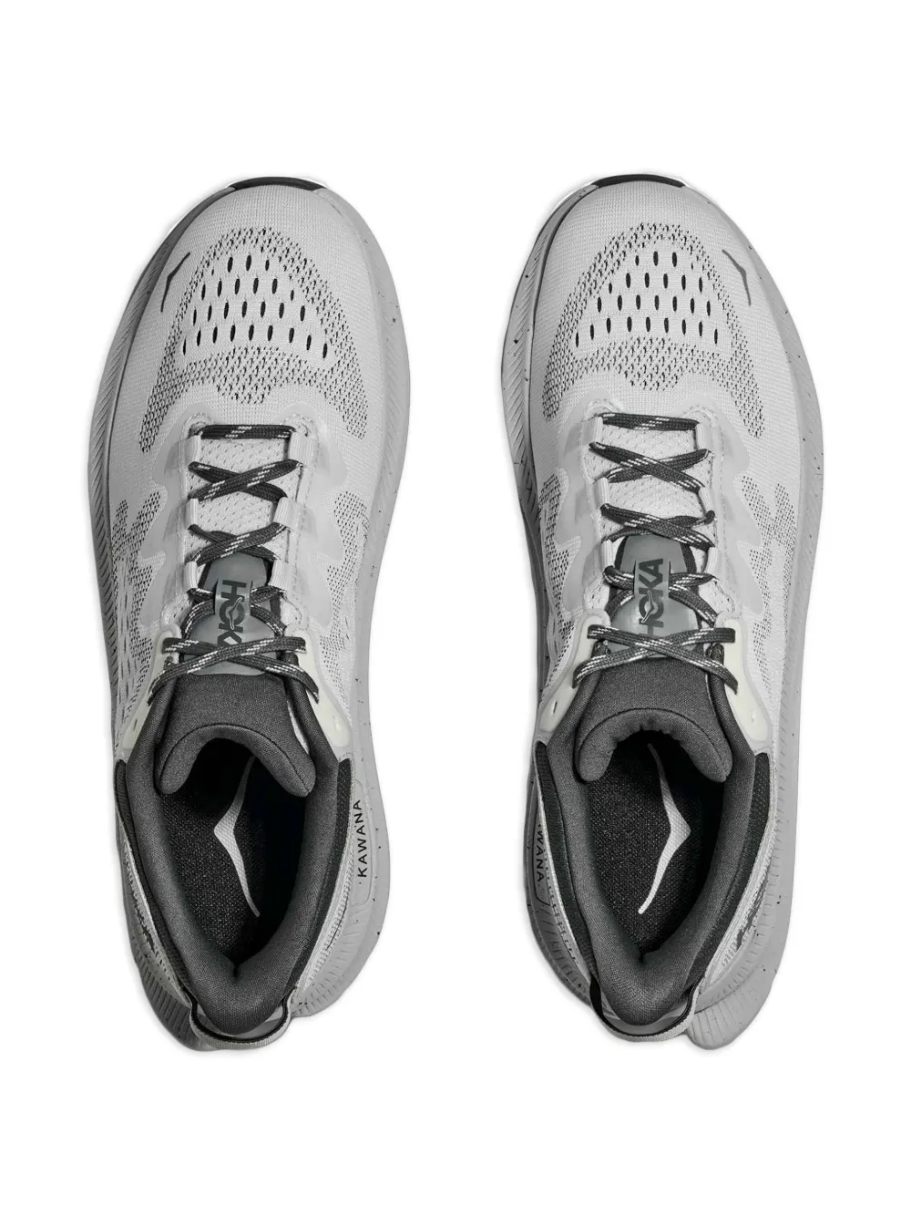 HOKA Sneakers met geperforeerde details Grijs