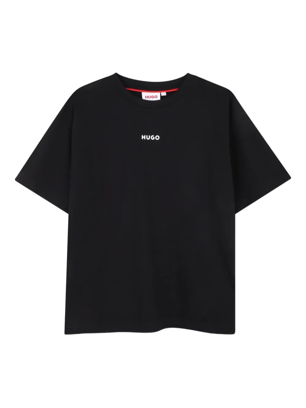 HUGO KIDS playera con logo estampado | negro | Image 1