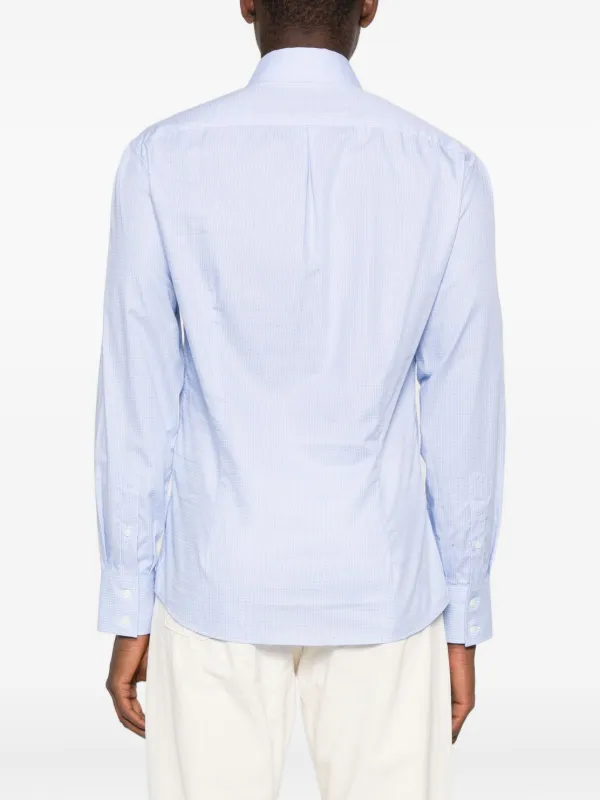 Brunello Cucinelli コットン シャツ | ブルー | FARFETCH JP