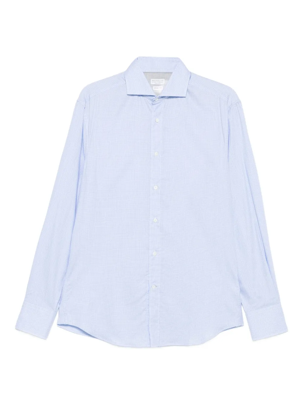 Brunello Cucinelli camisa de algodón | azul | Image 1