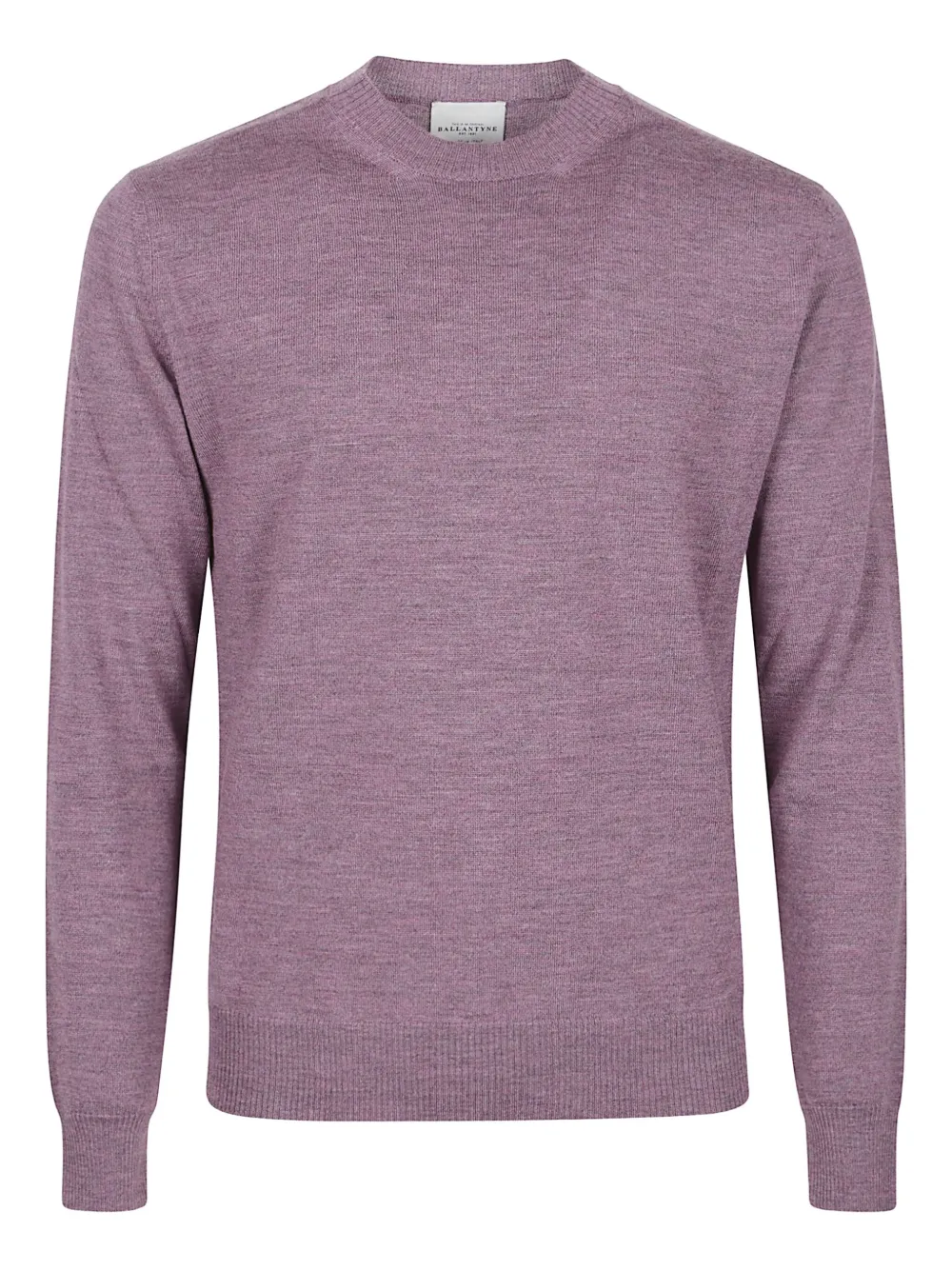 Ballantyne Merino Wool Crew-neck Sweater In Pink