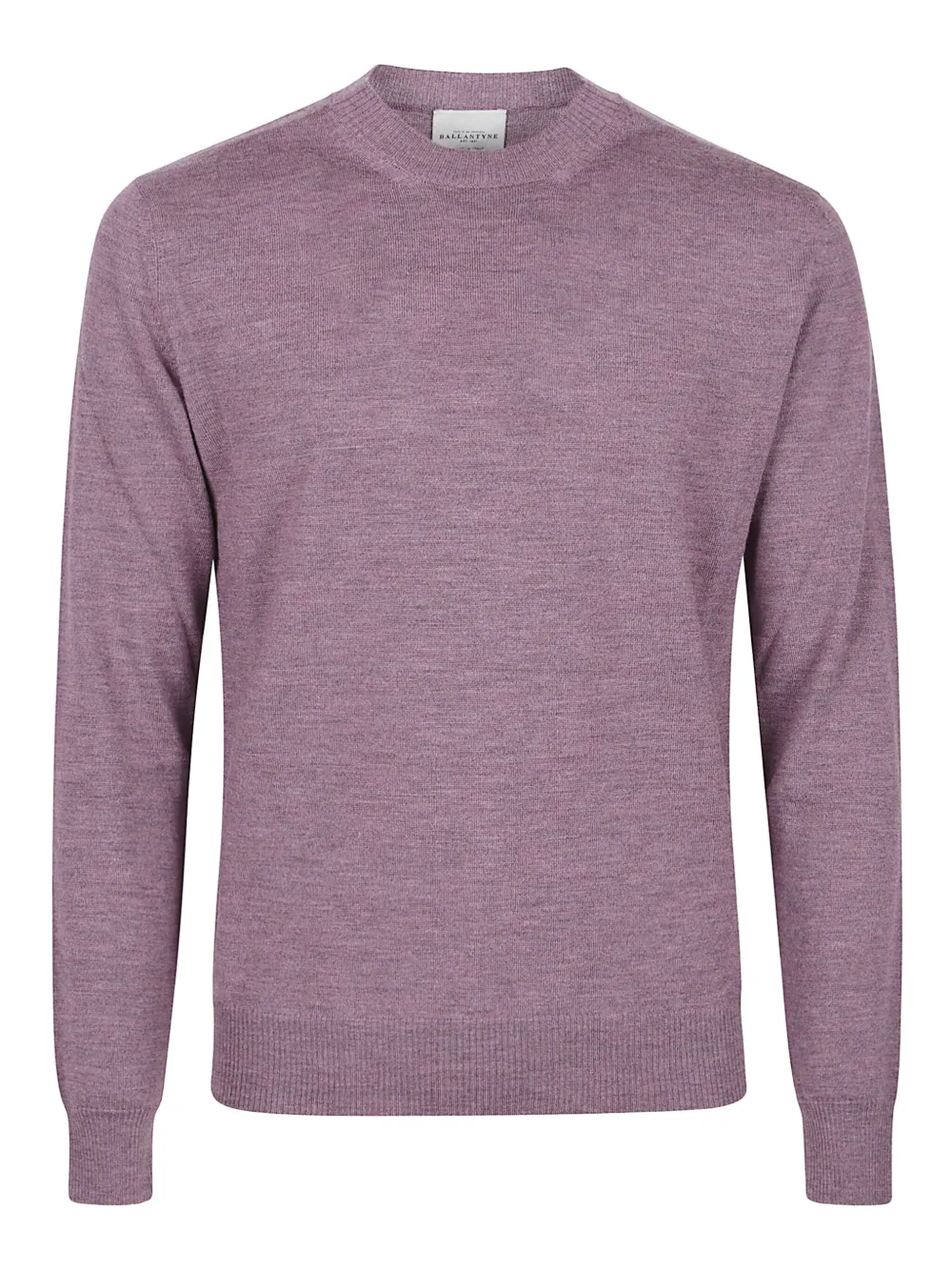Ballantyne merino wool crew-neck sweater | Pink | Image 1