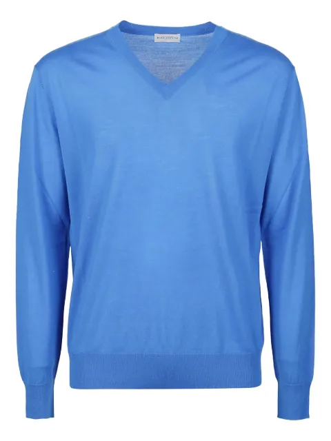 Ballantyne V-neck wool sweater