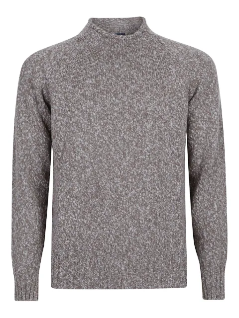 Drumohr mock-neck raglan-sleeve sweater