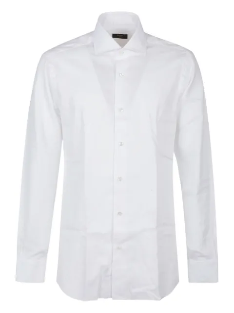 Barba long-sleeved cotton shirt