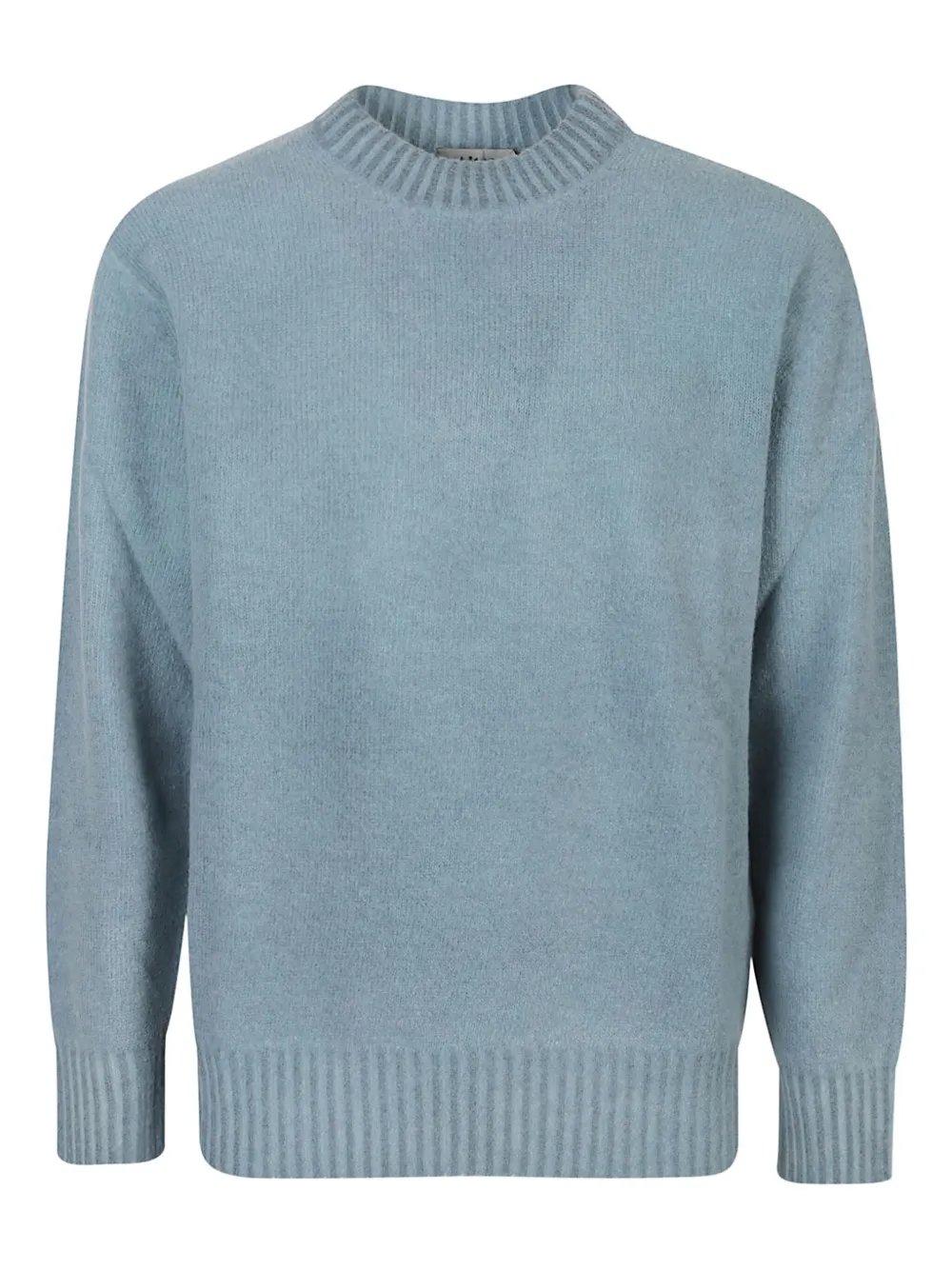 Altea Ribbed-hem Wool Sweater In Blue