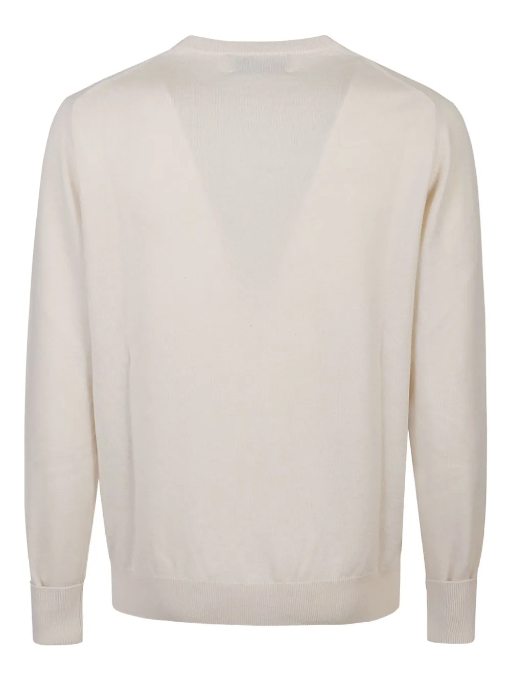 Ballantyne Diamond-pattern Cashmere Sweater In Neutral