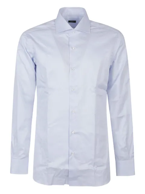 Barba long-sleeved cotton shirt