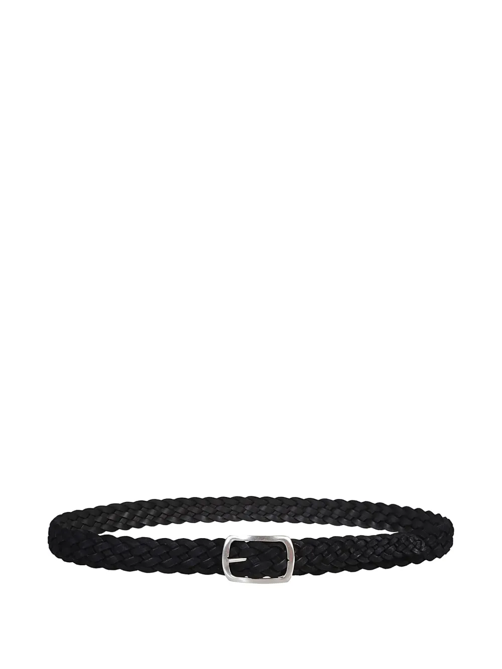 Orciani Geweven suède riem - Zwart