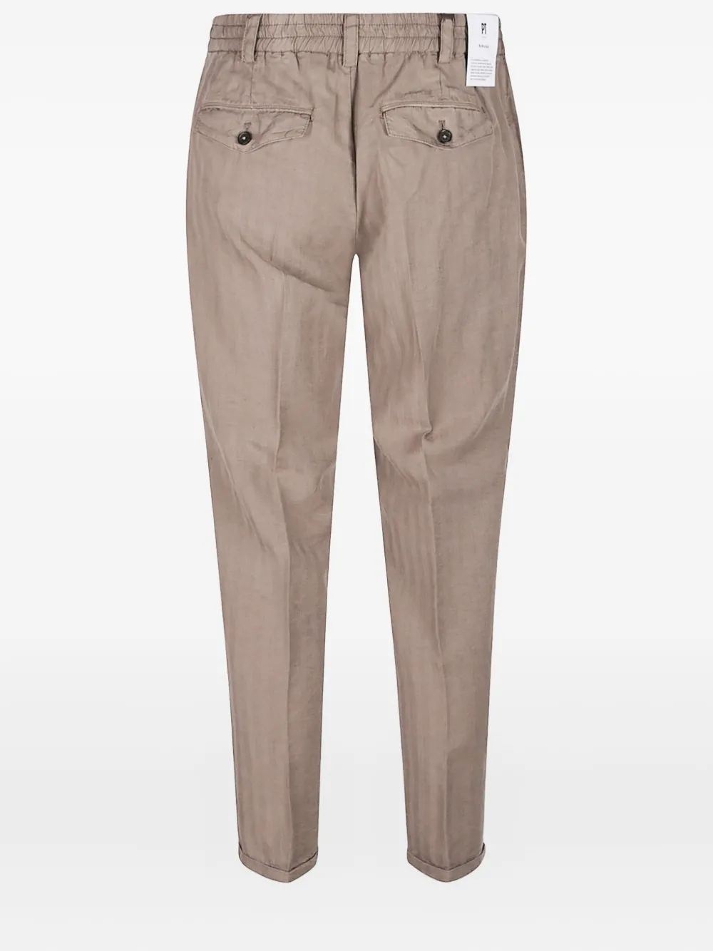 PT Torino elastic-waistband trousers - Beige