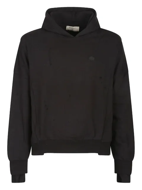 RETERNITY distressed cotton hoodie