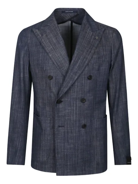 Tagliatore double-breasted cotton jacket