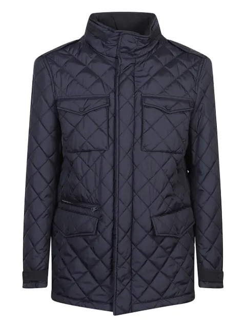 Herno quilted flap-pocket puffer jacket