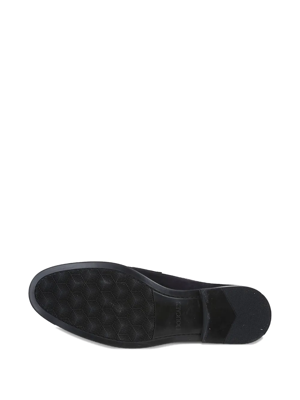 Doucal's penny-slot suede loafers Blue