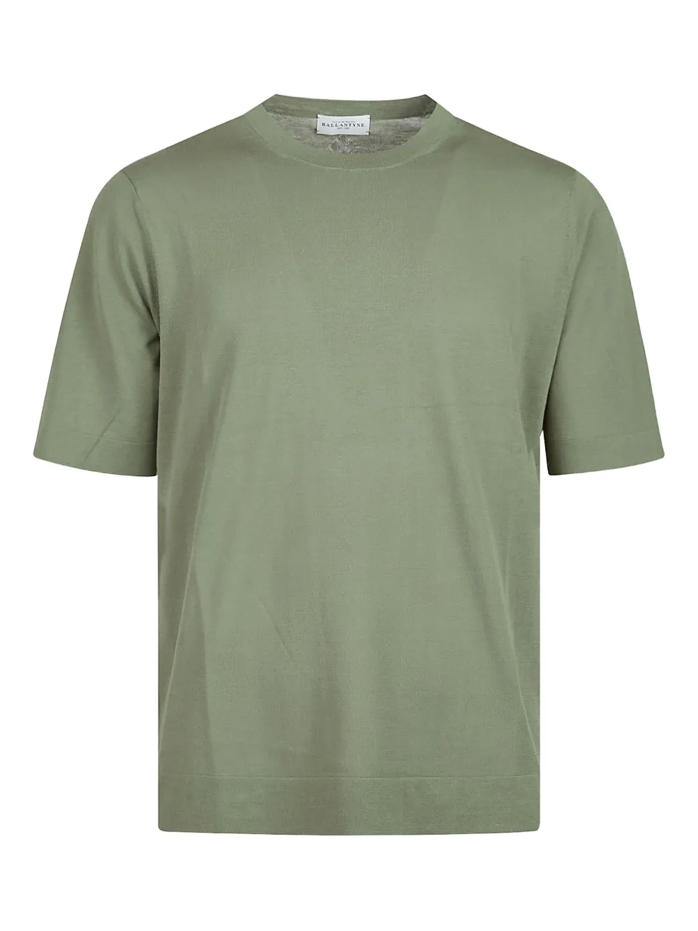 Ballantyne Short-sleeved Cotton T-shirt In Green