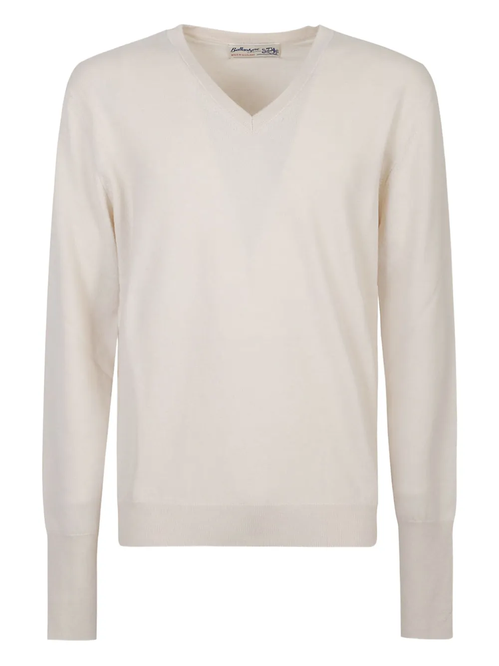 Ballantyne V-neck cashmere sweater - Toni neutri