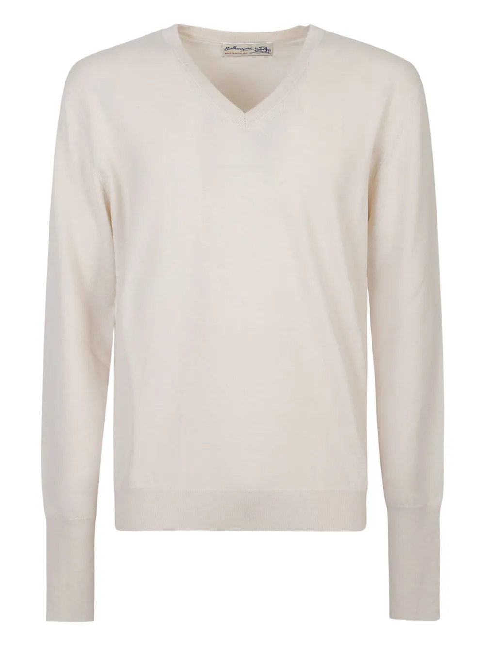 Ballantyne V-neck cashmere sweater | Neutrals | Image 1