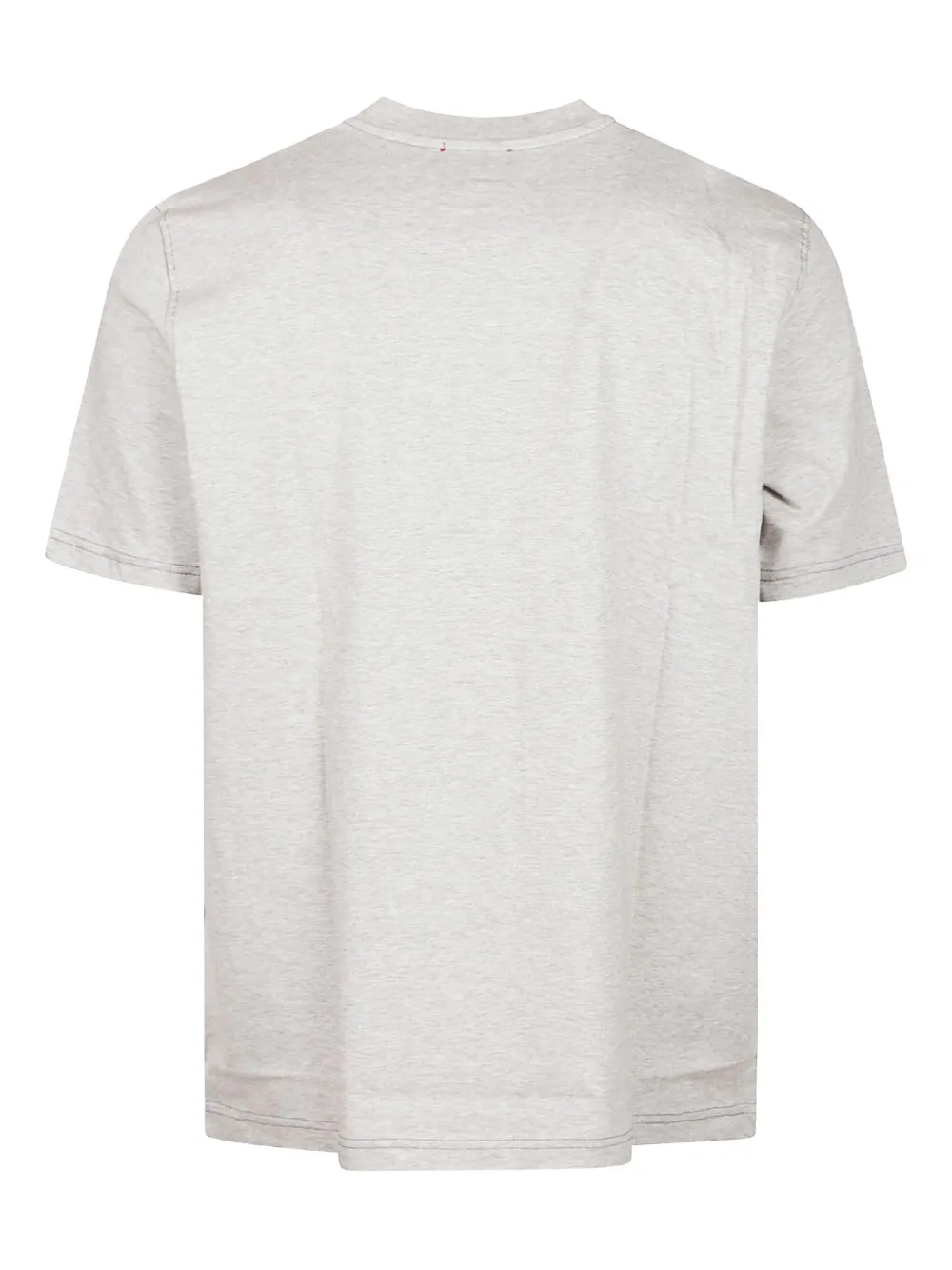 Diesel Katoenen T-shirt met logoprint - Grijs