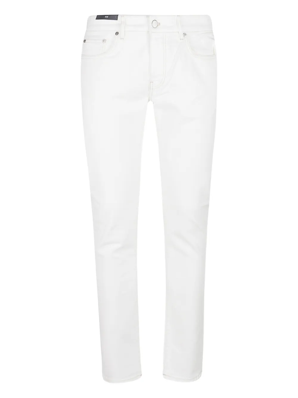 Pt Torino Five-pocket Jeans In White