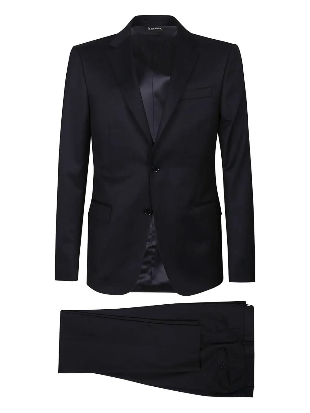 Zegna two-button wool suit | Blue | Image 1