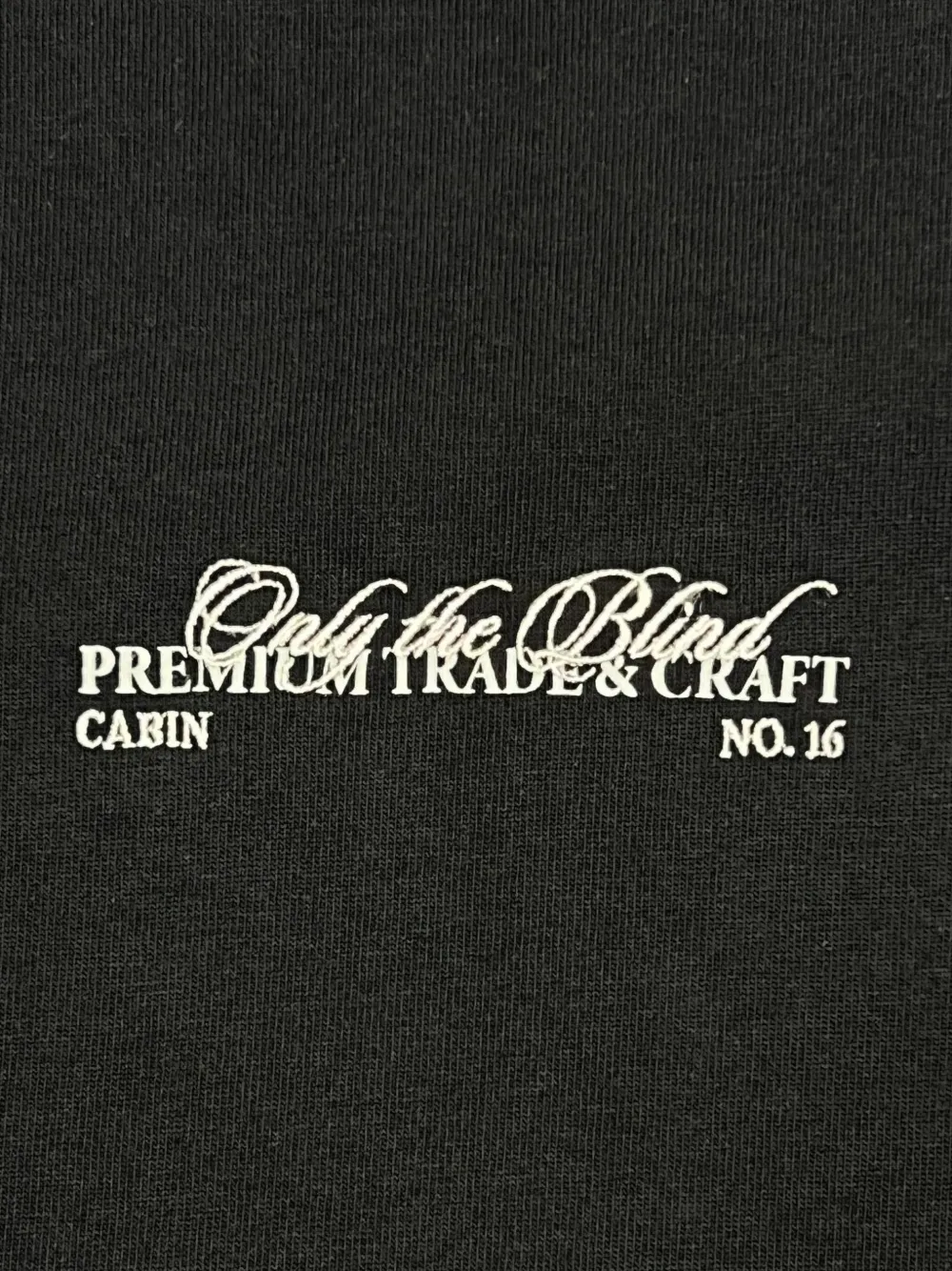 Only The Blind Aspen Mountain Lodge T-shirt In Black