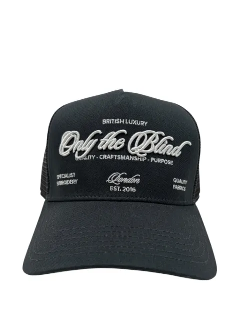 Only the Blind logo-embroidered trucker cap
