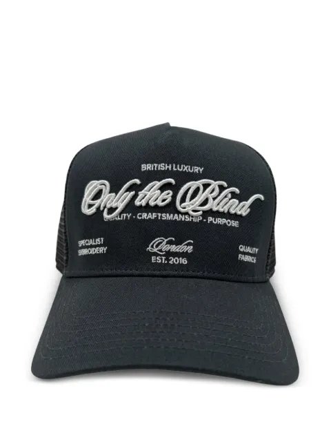 Only the Blind gorra trucker con logo bordado