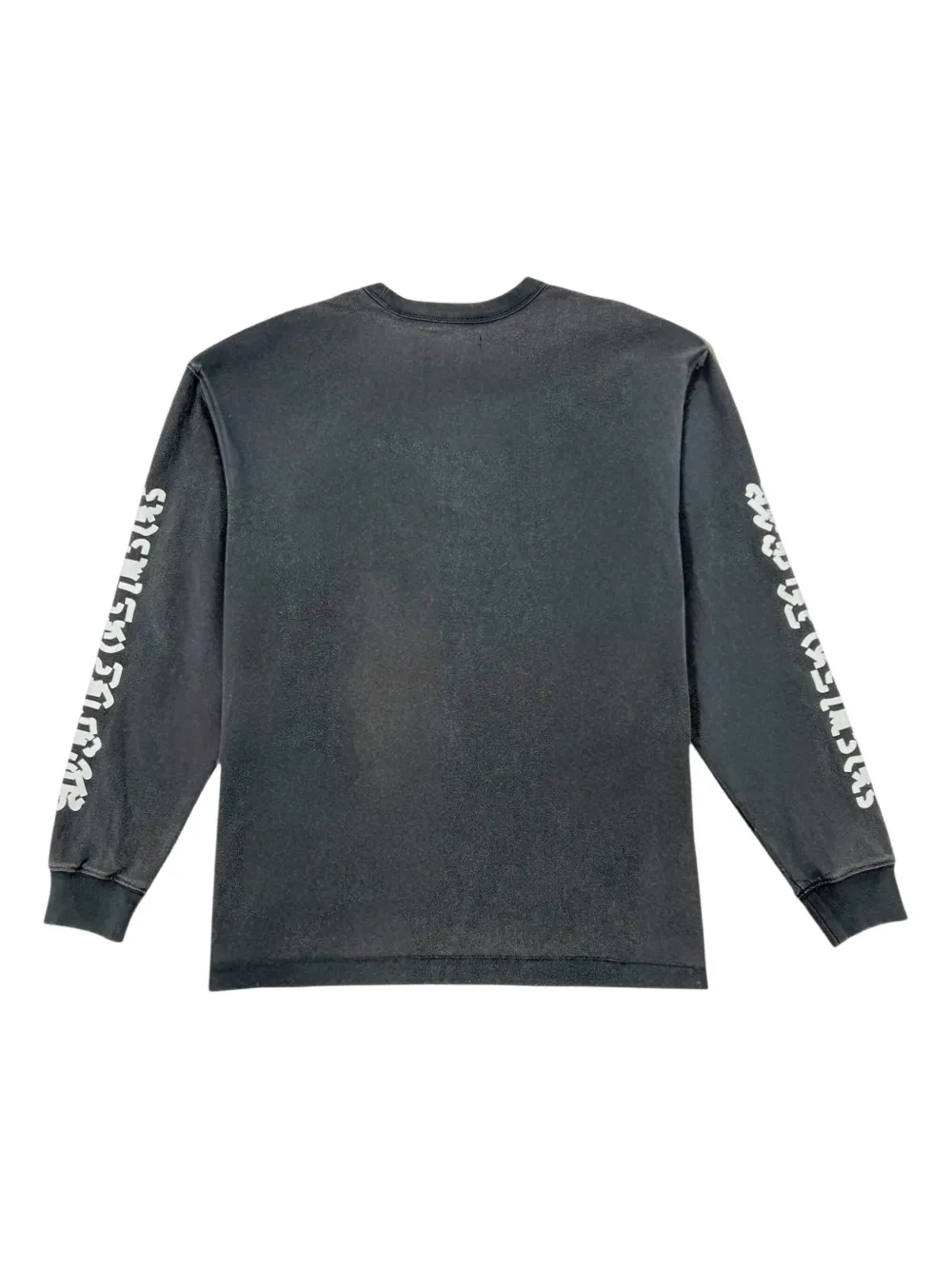 Purple Brand T-shirt met print - Zwart