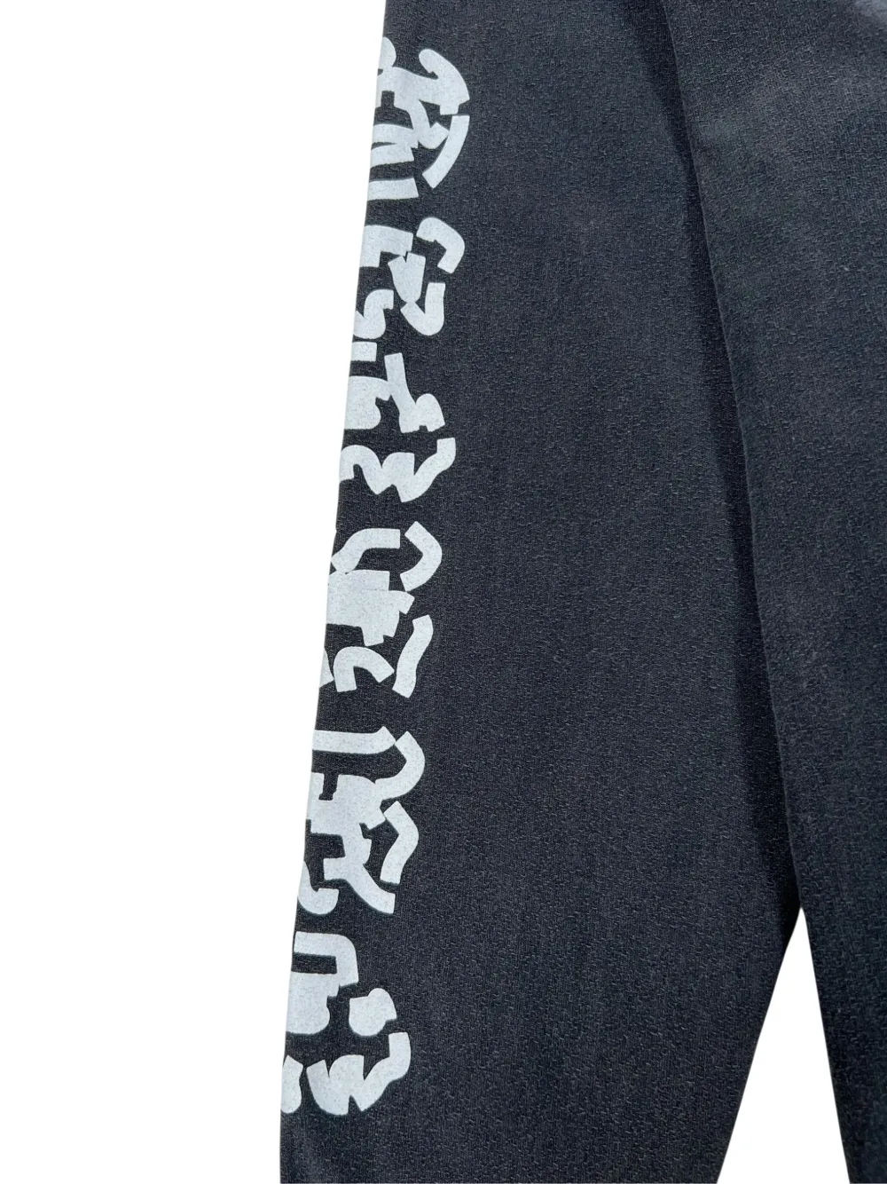 Purple Brand T-shirt met print Zwart