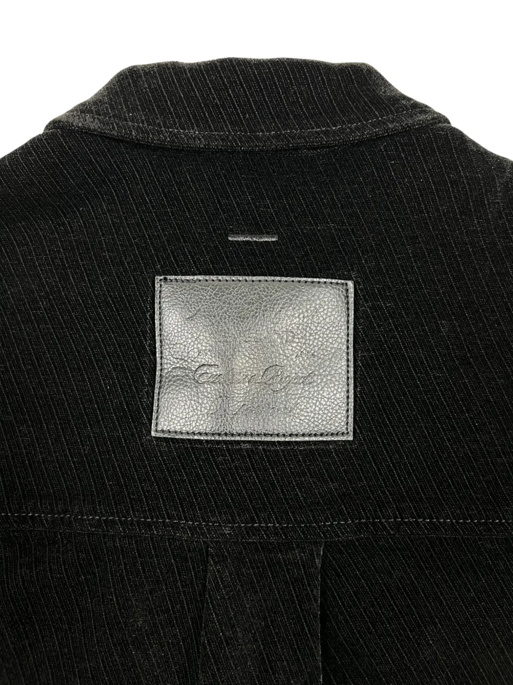 Only The Blind Corduroy Pocket Shirt In Black
