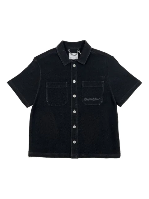 Only the Blind corduroy pocket shirt