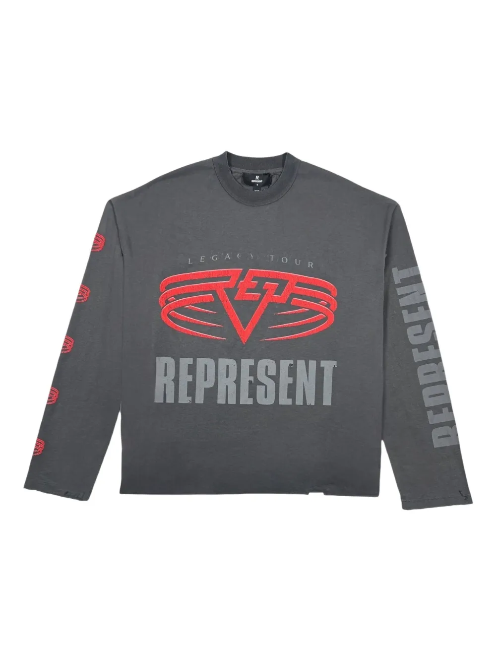 Represent Living Legacy Tour Long-sleeve T-shirt In Gray
