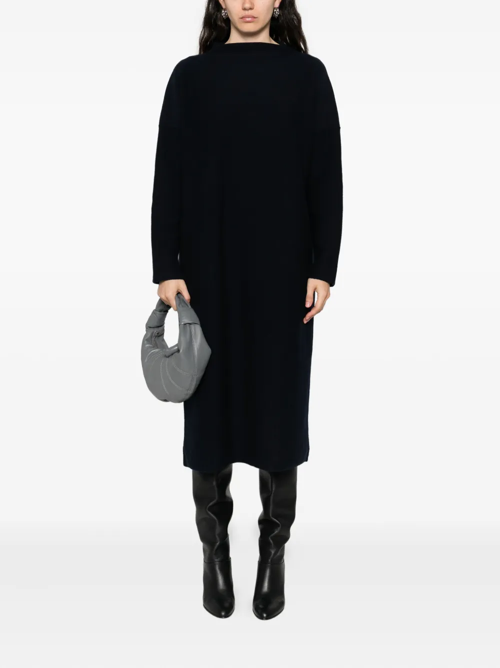 Daniela Gregis wool high-neck dress | Evening Dresses | Image 2