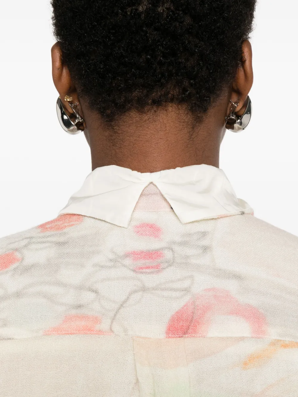 Daniela Gregis Wool Shirt In White