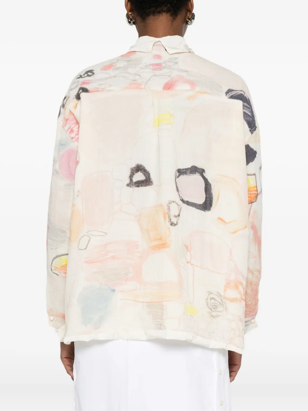 Daniela Gregis Wool Shirt In White