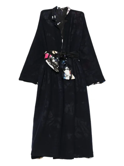 Daniela Gregis tie-waist coat