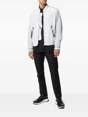 着画あり】 ニールバレット ジャケット ダブルジップ ダークウェア 着