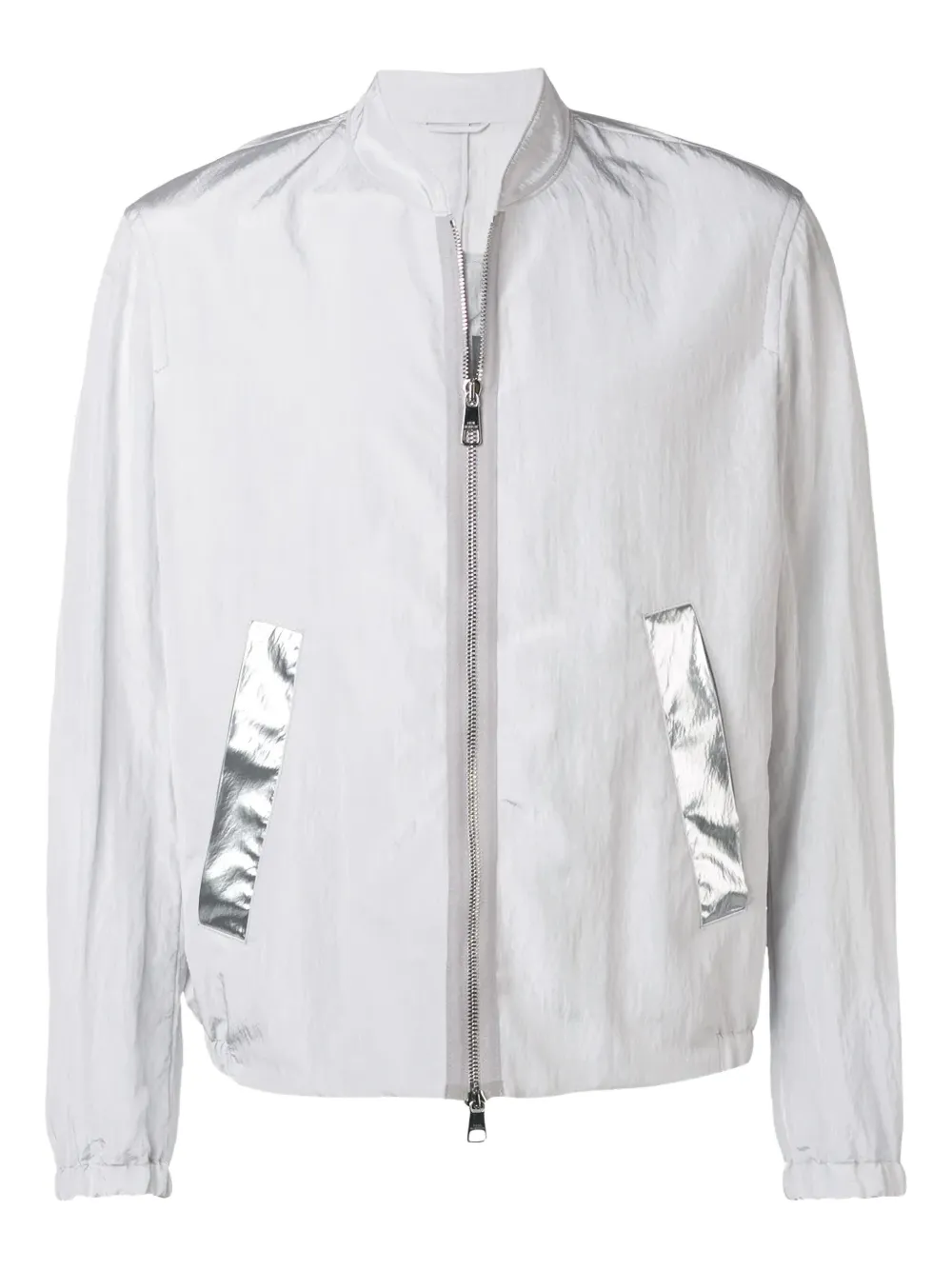 Neil Barrett Welt-pocket Bomber Jacket In White