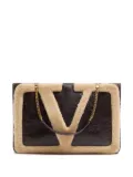 Valentino Garavani medium Viva Superstar shearling tote bag - Brown