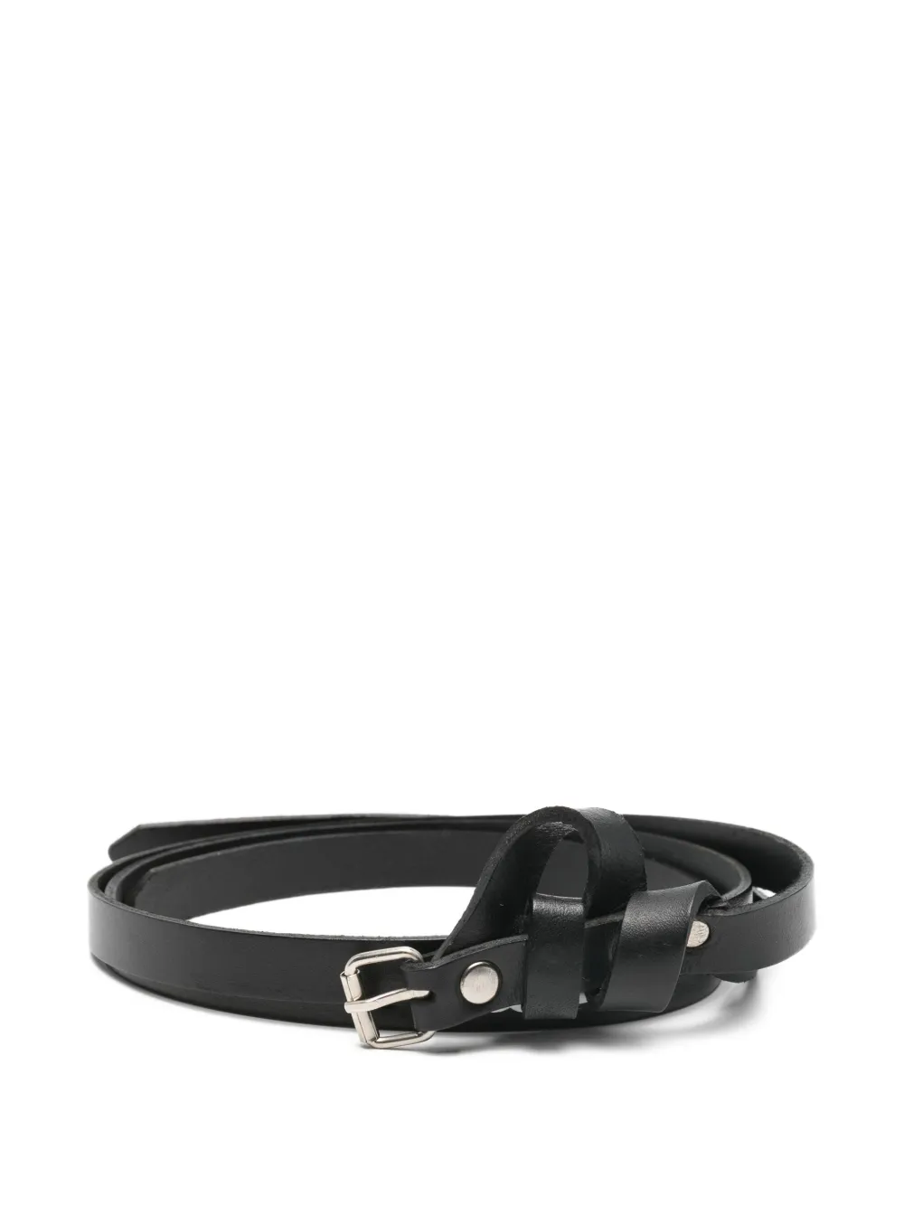 Marina Yee Origami 15mm Belt In Black