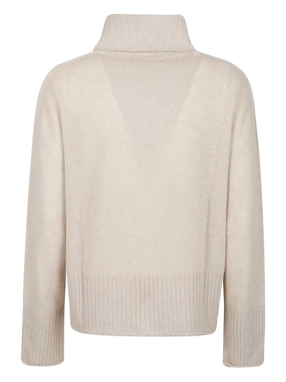 Aragona Turtleneck Ribbed Sweater In Neutral