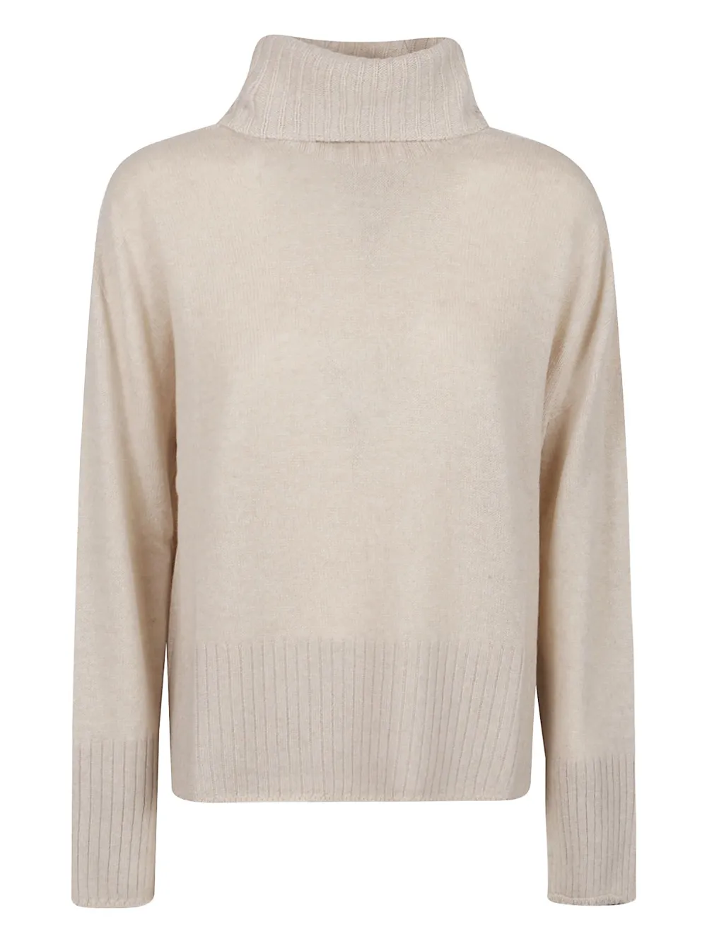 Aragona turtleneck ribbed sweater | Neutrals | Image 1